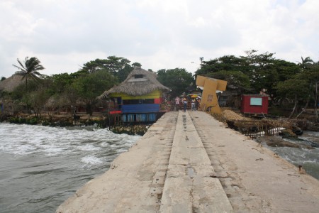 tramo de entrada del legendario muelle más largo del mundo